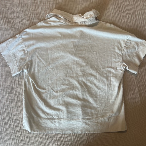 Everlane The Polo Retro Jersey Shirt in Cream - Picture 5 of 6